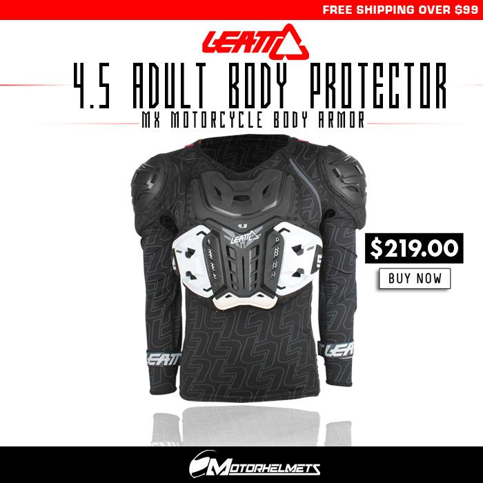 Leatt 4.5 Adult Body Protector MX Motorcycle Body Armor